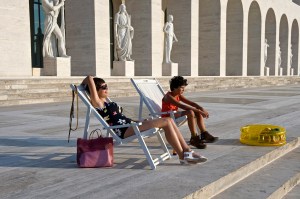 Fotogramma dalla pellicola "Nina" di Lisa Fuksas. 